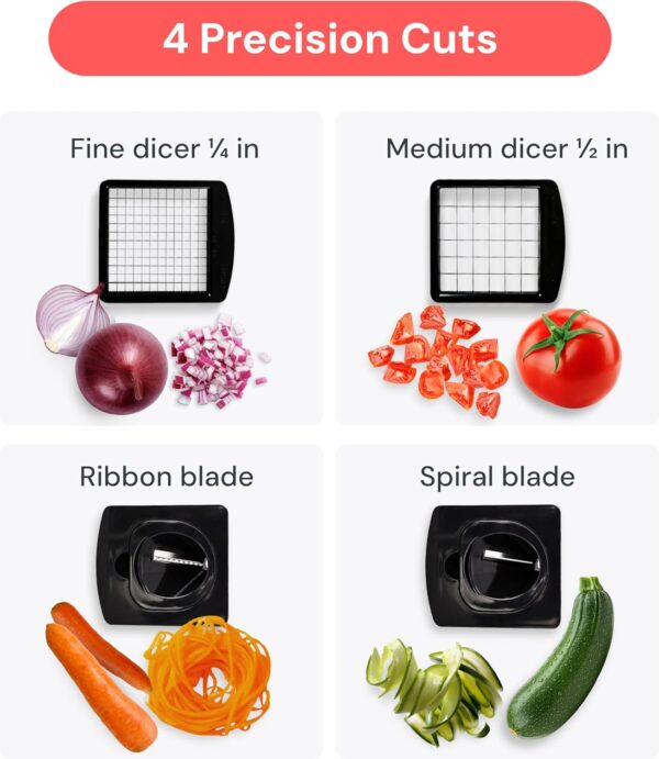 7153YF-TFkL._AC_SL1500_ Chopper and Spiralizer, Food