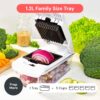 81FjILGKASL._AC_SL1500_ Chopper and Spiralizer, Food