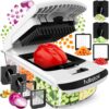 Chopper and Spiralizer, Food Chopper and Spiralizer, Food