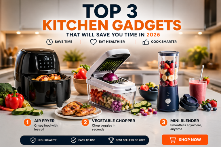 Top 3 Kitchen Gadgets That Will Save You Time in 2026